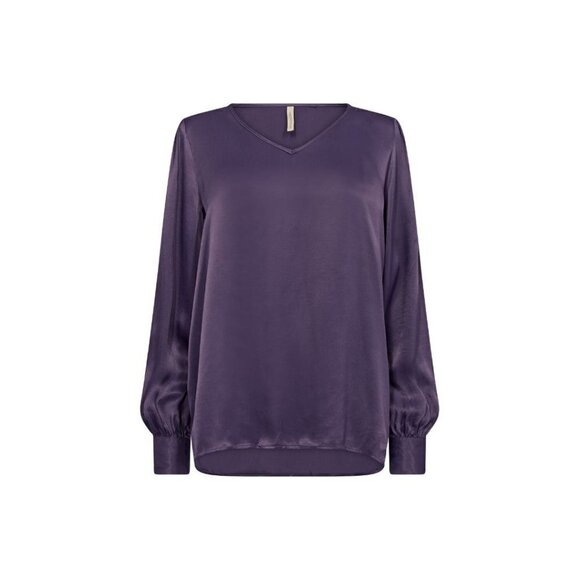 NWT SOYA CONCEPT Dark Grape HOPE Blouse - Picture 8 of 9